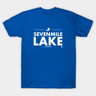 Oneida County, Forest County, Wisconsin - Sevenmile Lake T-Shirt